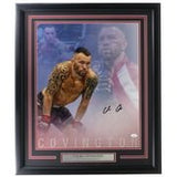 Colby Covington Signed Framed UFC 16x20 Collage Photo JSA ITP - Sports Integrity