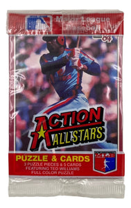 1984 Donruss Action All Stars Puzzle & Card Pack Andre Dawson Fred Lynn - Sports Integrity