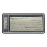 Maurice Richard Signed Montreal Canadiens Bank Check #46 PSA/DNA - Sports Integrity