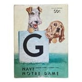 Notre Dame vs Navy November 4 1950 Official Game Program - Sports Integrity