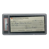 Maurice Richard Signed Montreal Canadiens Bank Check #634 PSA/DNA - Sports Integrity