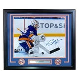 Ilya Sorokin Signed Framed 16x20 New York Islanders Photo JSA ITP - Sports Integrity