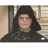 Rainn Wilson Signed 11x14 The Office Dwight Schrute Hood Photo JSA - Sports Integrity