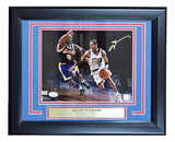 Allen Iverson Signed Framed 8x10 76ers Photo VS Kobe Bryant JSA Hologram - Sports Integrity