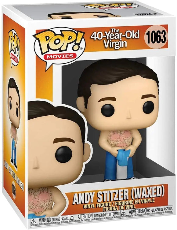 Andy - 40 Year Old Virgin Waxed Pop Vinyl Funko New In Box - Sports Integrity