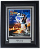 Bob Gale Signed Framed 8x10 Back To The Future Part Photo BAS - Sports Integrity