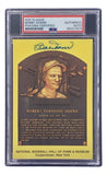 Bobby Doerr Signed 4x6 Boston Red Sox HOF Plaque Card PSA/DNA 85027874 - Sports Integrity