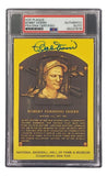 Bobby Doerr Signed 4x6 Boston Red Sox HOF Plaque Card PSA/DNA 85027878 - Sports Integrity