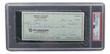 Bobby Thomson New York Giants Signed Bank Check PSA/DNA 85025534 - Sports Integrity