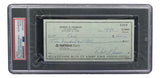 Bobby Thomson New York Giants Signed Bank Check PSA/DNA 85025558 - Sports Integrity