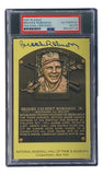 Brooks Robinson Signed 4x6 Baltimore Orioles HOF Plaque Card PSA/DNA 85025719 - Sports Integrity