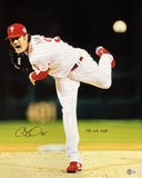 Cole Hamels Signed 16x20 Philadelphia Phillies Vertical Photo 08 WS MVP BAS ITP - Sports Integrity