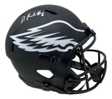 Devonta Smith Signed Eagles Full Size Eclipse Speed Replica Helmet Fanatics - Sports Integrity