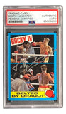 Dolph Lundgren Signed Ivan Drago 1985 Topps #21 Trading Card PSA/DNA - Sports Integrity