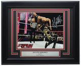 Dustin Rhodes Goldust Signed Framed 8x10 WWE Photo JSA ITP - Sports Integrity