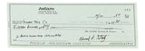 Ed Stanky St. Louis Cardinals Signed Bank Check #453 BAS - Sports Integrity