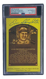 Enos Slaughter Signed 4x6 St Louis Cardinals HOF Plaque Card PSA/DNA 85026108 - Sports Integrity