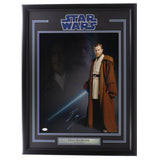 Ewan McGregor Signed Framed 16x20 Star Wars Obi - Wan Kenobi Collage Photo JSA - Sports Integrity