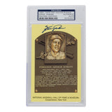 Fergie Jenkins Signed Slabbed Chicago Cubs Hall of Fame Plaque Postcard PSA/DNA 637 - Sports Integrity