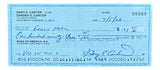 Gary Carter Montreal Expos Signed Bank Check #9989 BAS - Sports Integrity