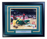 Gary Payton Signed Framed 11x14 Seattle Supersonics Photo HOF 2013 BAS - Sports Integrity