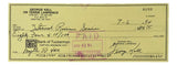 George Kell Detroit Tigers Signed Bank Check #8299 BAS - Sports Integrity