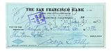 George Kelly New York Giants Signed January 23 1943 Bank Check BAS - Sports Integrity