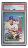 Ivan Rodriguez Signed 1992 Fleer #316 Texas Rangers Rookie Card PSA/DNA - Sports Integrity