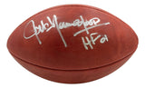 Jack Youngblood Los Angeles Rams Signed Wilson NFL Duke Football HF 01 Fanatics - Sports Integrity