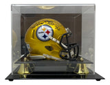 Jerome Bettis Signed Pittsburgh Steelers Flash Mini Speed Helmet BAS w/ Case - Sports Integrity