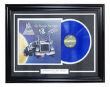 Joe Elliott Phil Collen Sign Frame Def Leppard 2019 Through The Night Record JSA - Sports Integrity