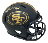 Joe Montana Signed San Francisco 49ers Eclipse Mini Speed Helmet JSA - Sports Integrity