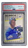 Ken Griffey Jr Signed Mariners 1989 Fleer #548 Rookie Card PSA/DNA Gem MT 10 - Sports Integrity