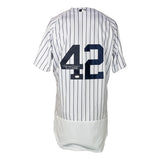 Mariano Rivera Signed Yankees Majestic Auth FlexBase Jersey 5x W.S. Champs JSA - Sports Integrity