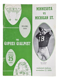 Michigan State vs Minnesota November 17 1956 Official Game Program - Sports Integrity