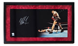 Mike Tyson Signed Framed Suede Matte 12x24 Boxing Panoramic Knockout Photo JSA - Sports Integrity