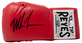 Mike Tyson Signed Left Hand Red Cleto Reyes Boxing Glove JSA ITP - Sports Integrity