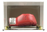 Mike Tyson Signed Red Everlast Right Hand Boxing Glove w/ Deluxe Case JSA - Sports Integrity