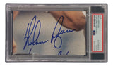 Nolan Ryan Signed Slabbed Texas Rangers Cut Signature PSA/DNA 85076339 - Sports Integrity