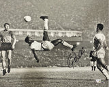 Pele Signed 16x20 Soccer Bicycle Kick Photo Fanatics - Sports Integrity