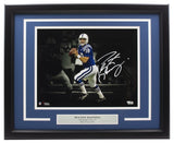 Peyton Manning Signed Framed Indianapolis Colts 11x14 Spotlight Photo Fanatics - Sports Integrity