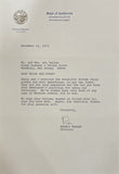 President Ronald Reagan Signed Letter BAS AC22609 - Sports Integrity