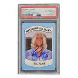 Ric Flair Signed RP 1982 All Stars Card #27 16x Insc PSA/DNA Auto - Sports Integrity