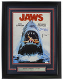 Richard Dreyfuss Signed Framed 11x17 Jaws Turkish Poster Photo JSA ITP - Sports Integrity