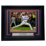 Shane Bieber Signed Framed 8x10 Cleveland Indians Pitch Photo BAS ITP - Sports Integrity