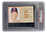 Stan Musial Signed In Black Slabbed 4x6 St. Louis Cardinals Postcard PSA/DNA - Sports Integrity