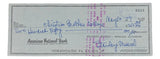 Stan Musial St. Louis Cardinals Signed Bank Check #5555 BAS - Sports Integrity