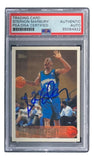 Stephon Marbury Signed 1996 Topps #177 Timberwolves Rookie Card PSA/DNA - Sports Integrity