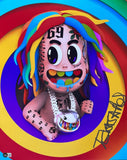 Tekashi 6ix9ine Shark Signed 16x20 BAS - Sports Integrity