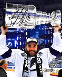 Victor Hedman Signed 8x10 Tampa Bay Lightning Stanley Cup Hockey Photo Fanatics - Sports Integrity